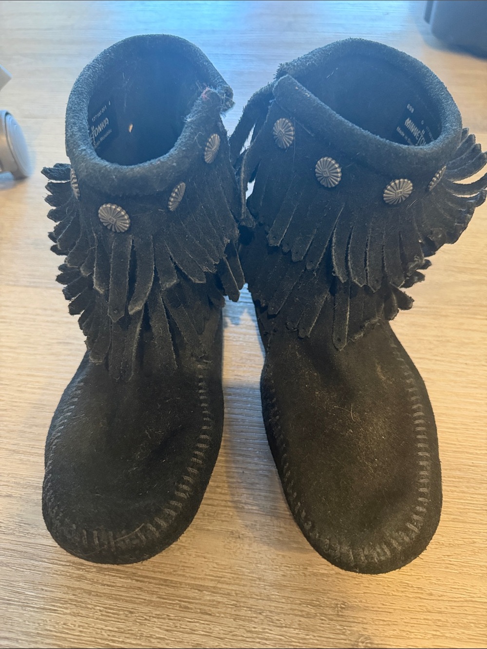 Minnetonka fringe boots